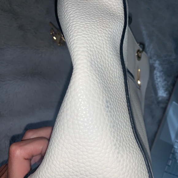 White & Gold Rhinestone Bag - Picture 5 of 13